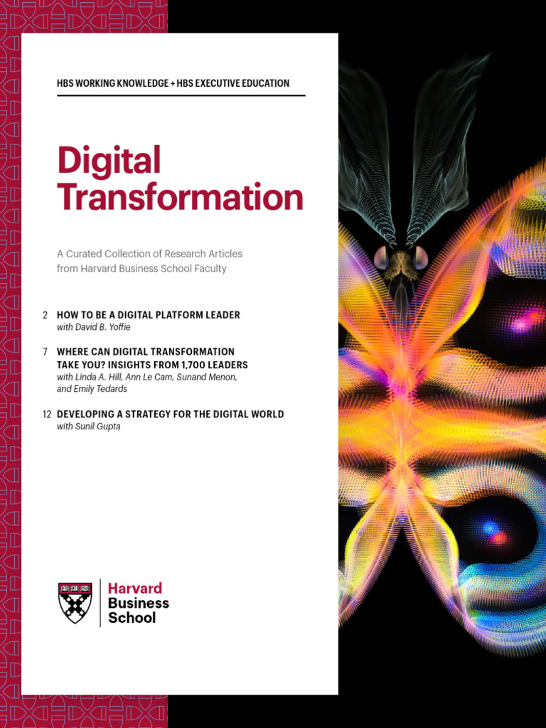 Article Bundle Digital Transformation | PDF | Facebook | Innovation