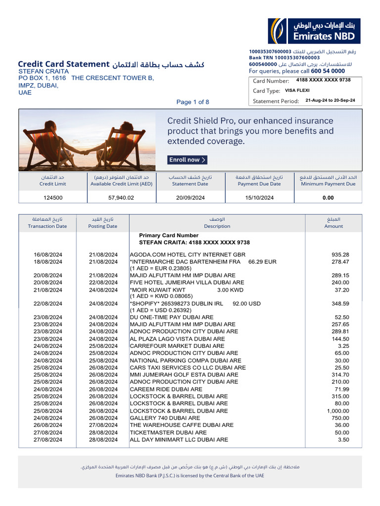 E-STATEMENT 4188879025619738 20092024 9738 Generic 20240921-063854167 ...