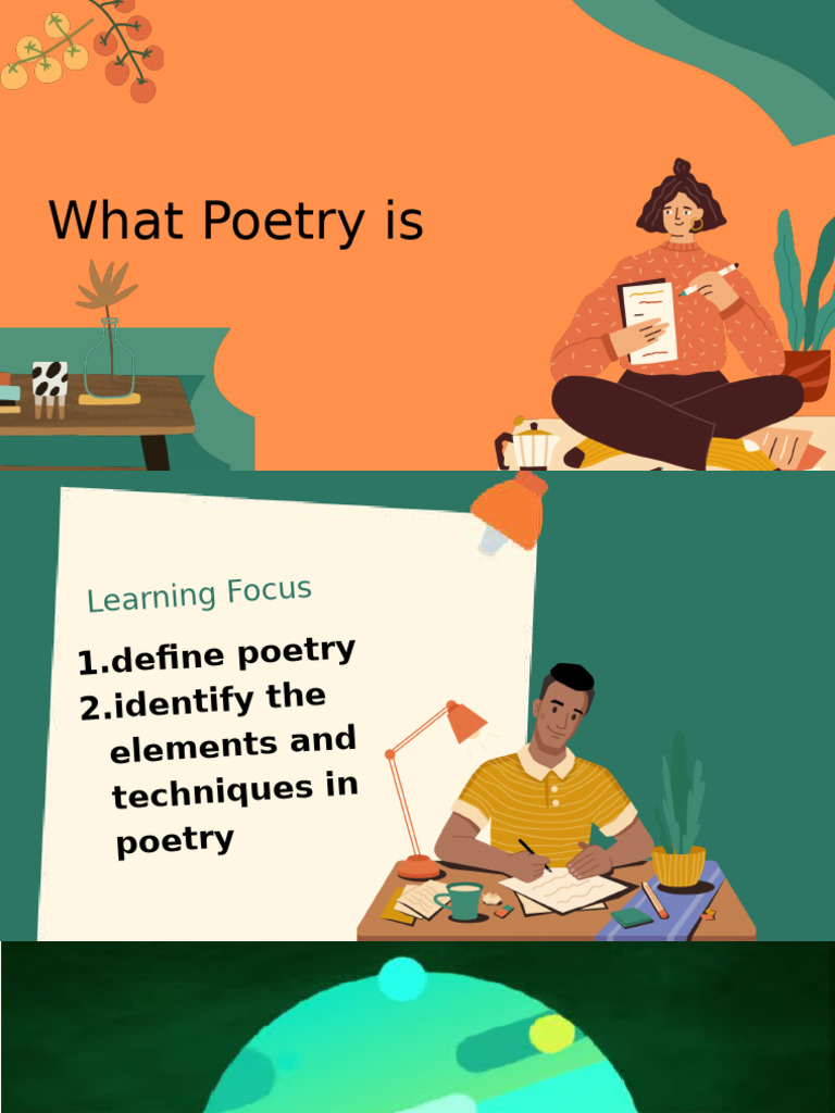 Key Elements of Poetry Explained | PDF | Metre (Poetry) | Poetry