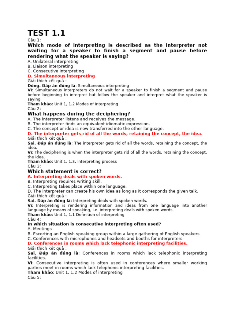 Translator Job Offer and Skills Test | PDF | Language Interpretation ...