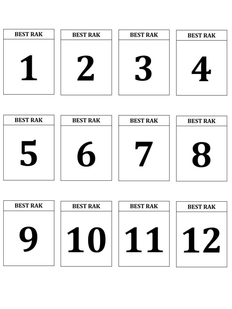 Best Rak 20 | PDF