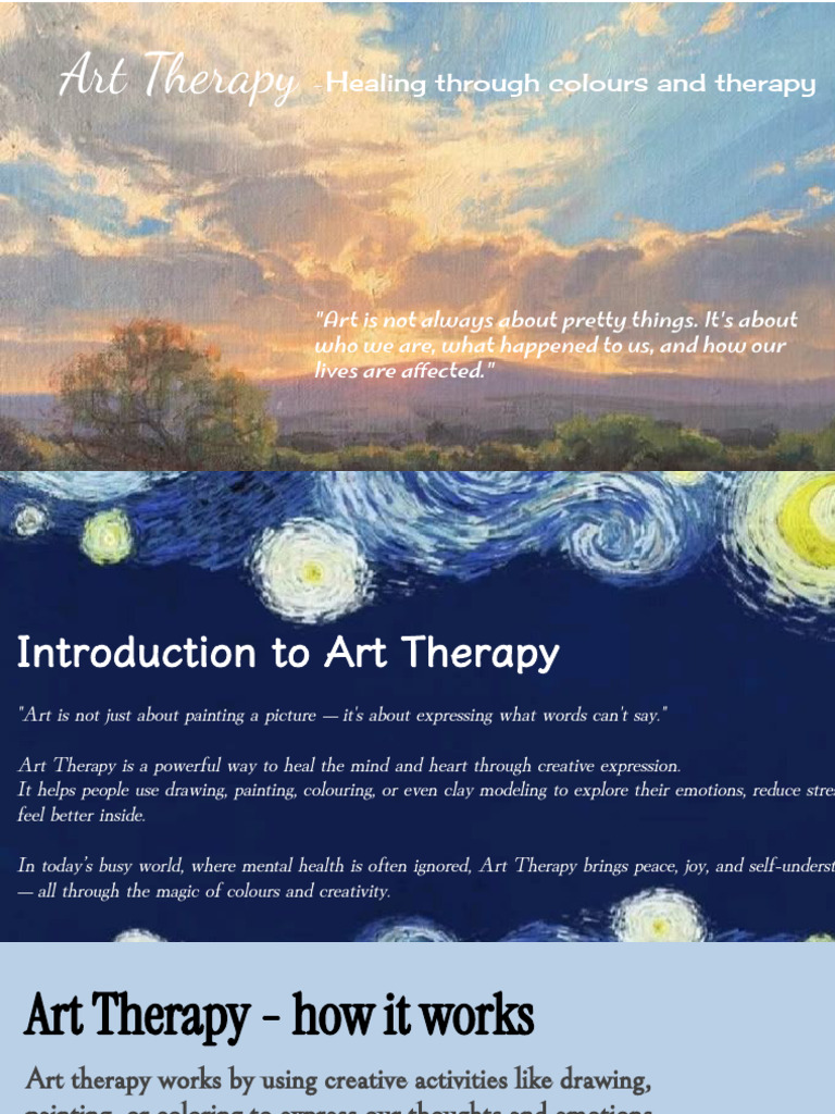 Art Therapy: Healing Through Creativity | PDF | Art Therapy | Feeling