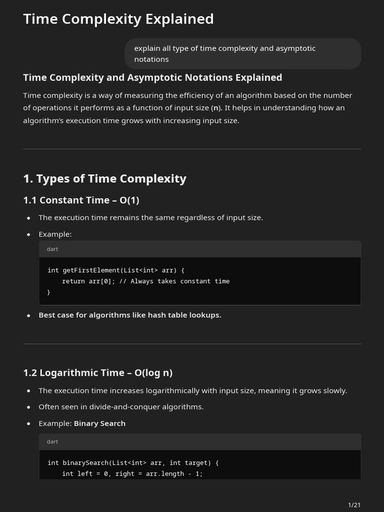 Time Complexity Explained | PDF | Queue (Abstract Data Type ...