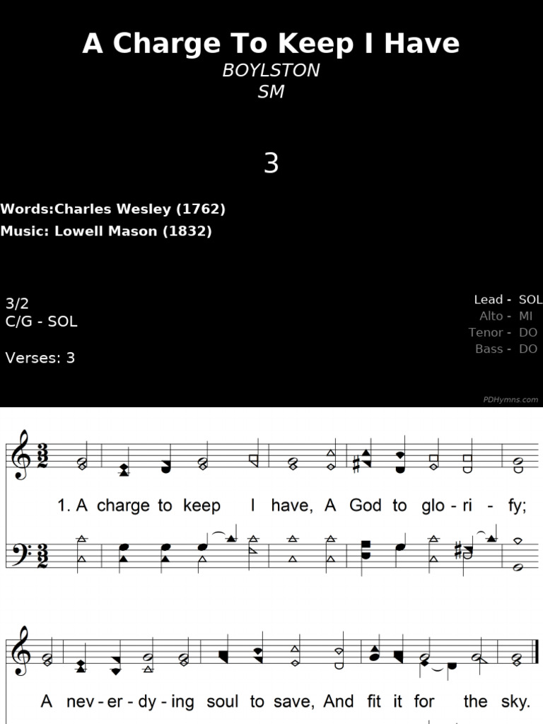 3-A Charge To Keep I Have | PDF