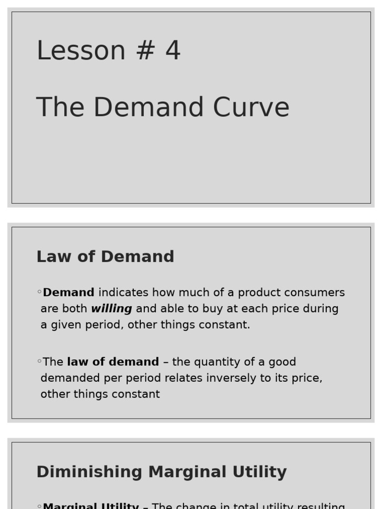 Understanding Demand and Elasticity | PDF | Demand | Elasticity (Economics)