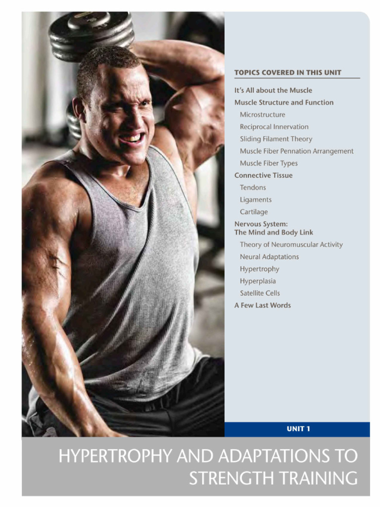 Bodybuilding - Chapter 1 | PDF