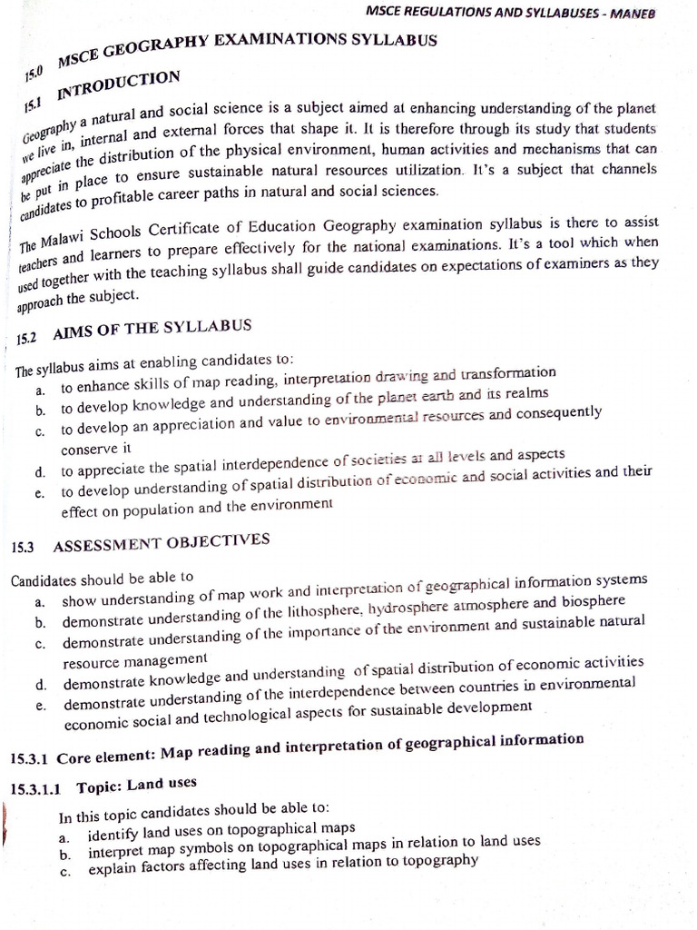 Msce PDF | PDF