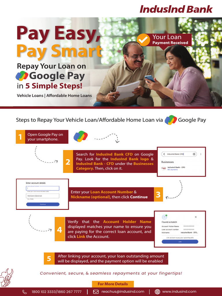 Pay Loan Google Pay English Hindi | PDF
