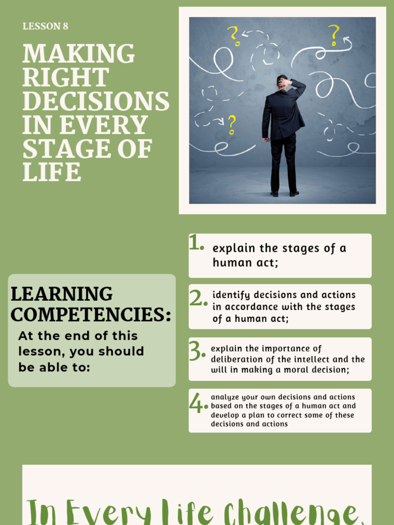 Stages of Decision-Making in Life | PDF | Behavioural Sciences