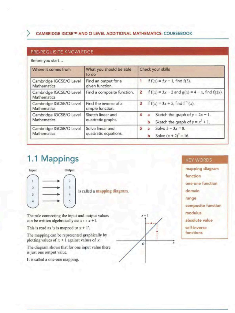 Add Math First Chap | PDF