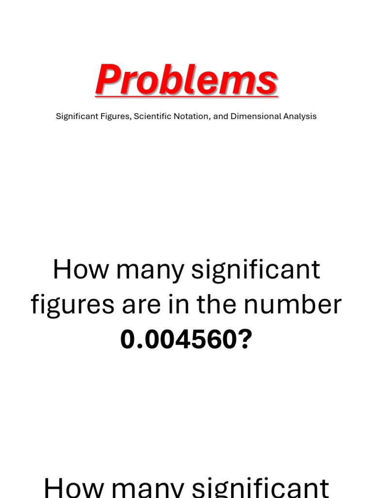 Problem Sets On SF SN DA | PDF