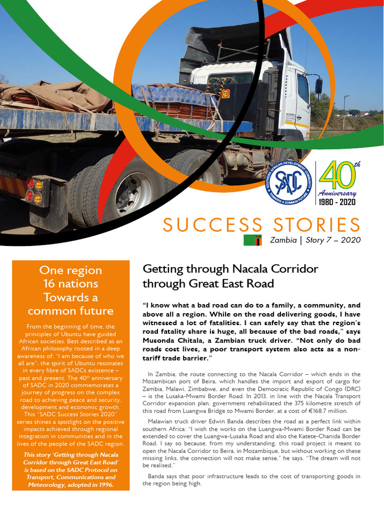 Importance of Chanida Road in Nacala | PDF | Zambia | Rhodesia