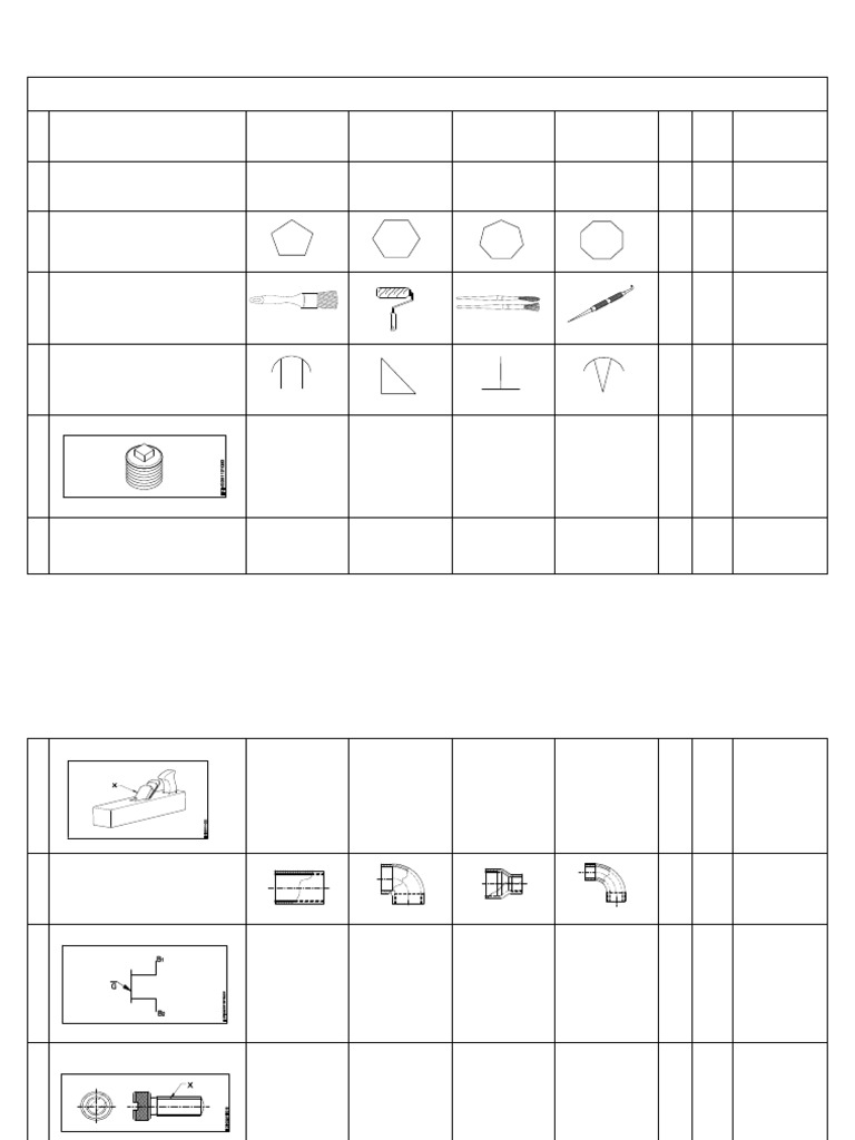 Engineering Drawing and Employability Skills Quiz | PDF | Communication ...