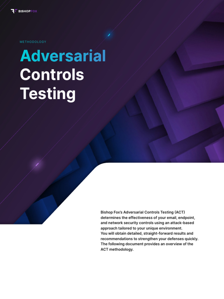 Adversarial Controls Testing Methodology | PDF | Methodology | Computing