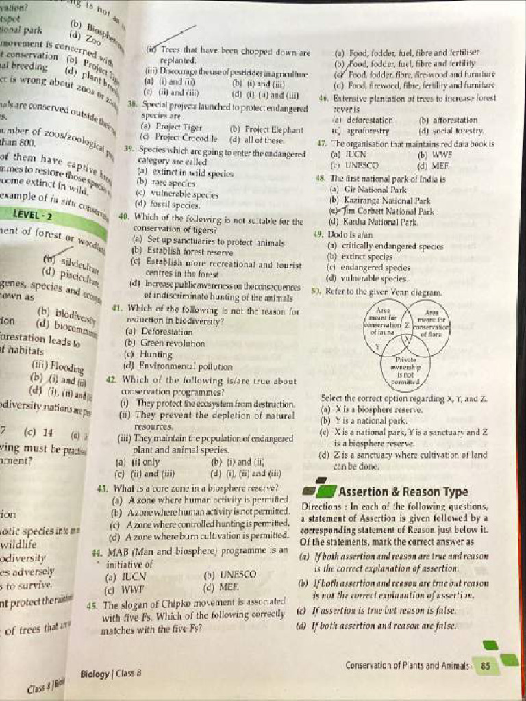 Bio Class 8 IMP-44 | PDF