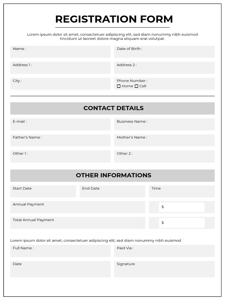 Job Application Form 1 | PDF