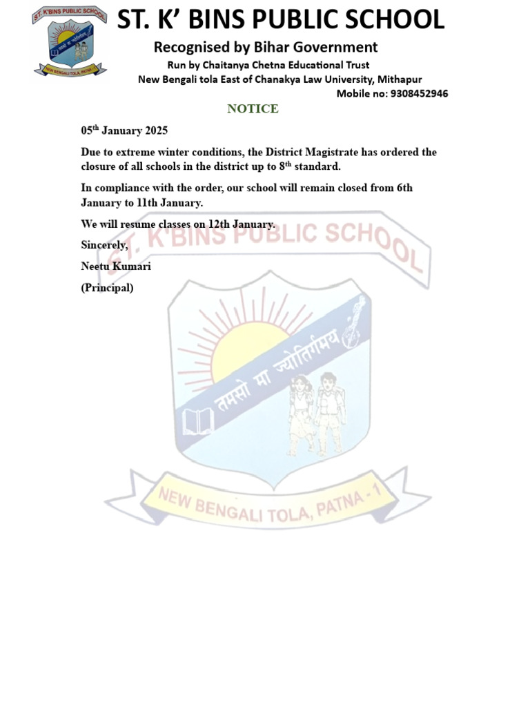 Notice 050125 PDF — free download