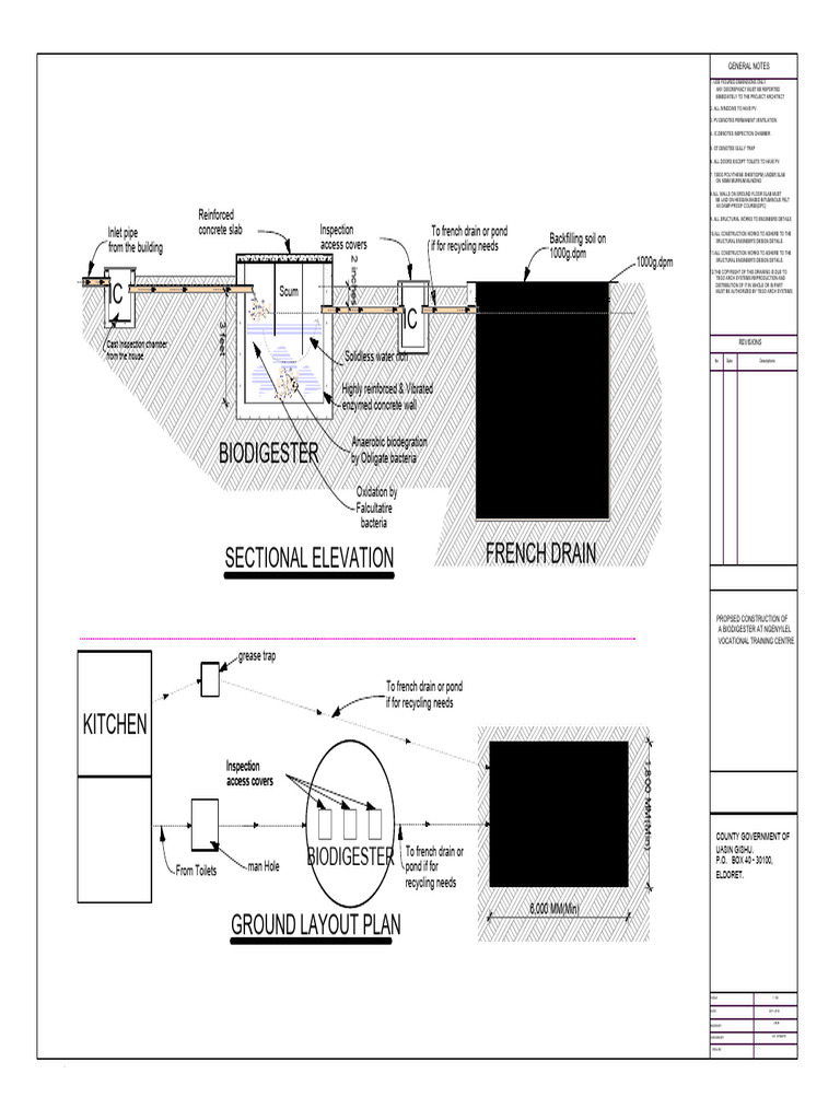Biodigester Design and Layout Guide | PDF | Building Engineering ...