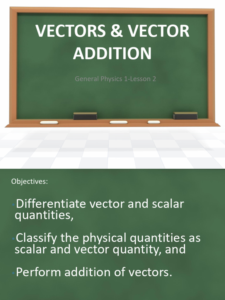 Vector Addition and Displacement Methods | PDF | Euclidean Vector ...