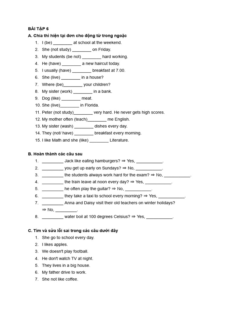 Test 6 | PDF