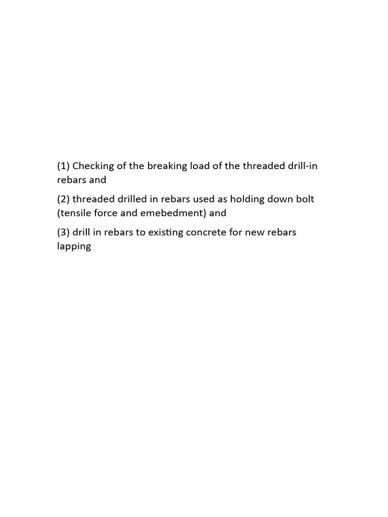 Anchor Bolt Embedment Calculations | PDF | Screw | Yield (Engineering)