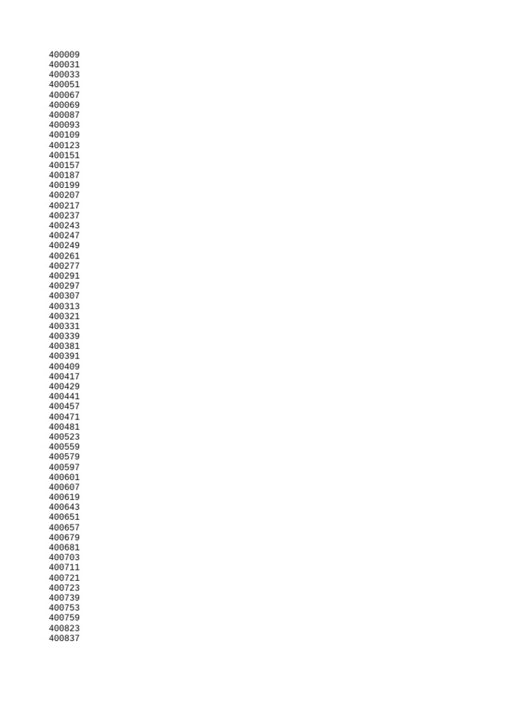Primes To 500k | PDF
