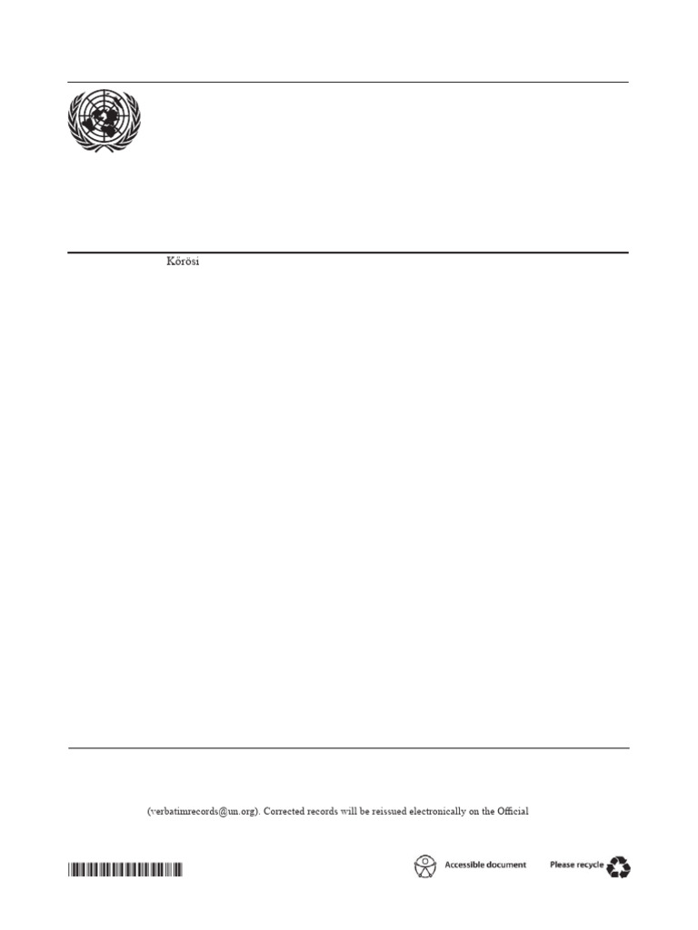 Honduras' President Castro's UN Address | PDF | Ukraine | Climate Change
