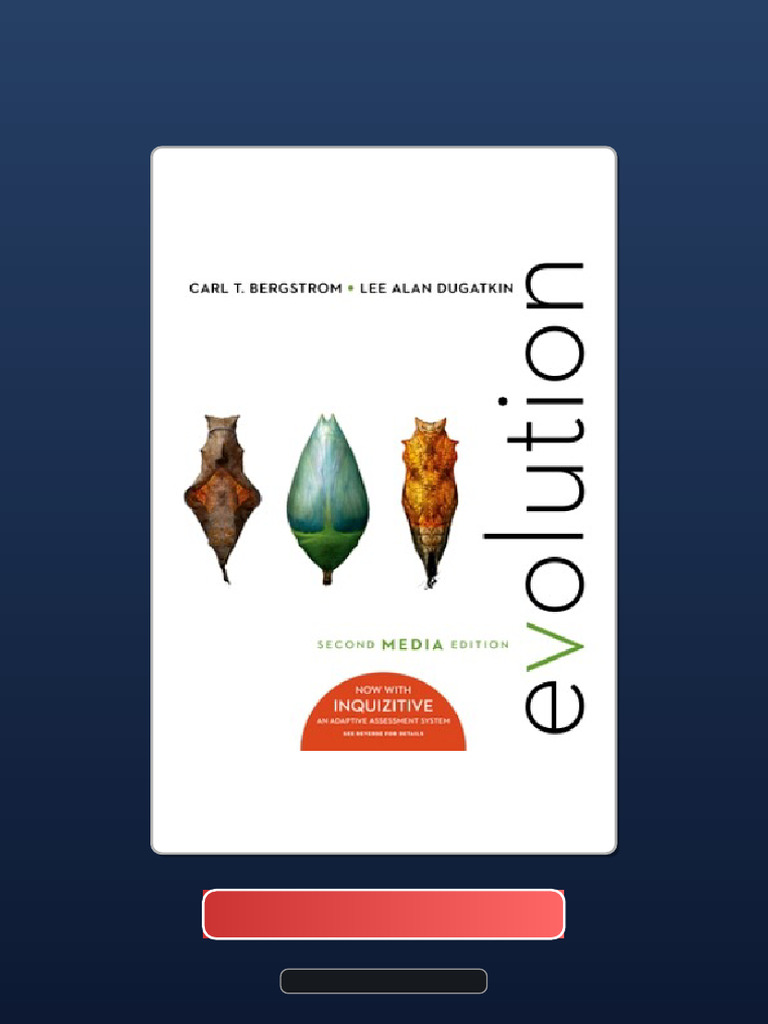 Evolution 2nd Edition Media Update Bergstrom Solution Manual Test Bank ...