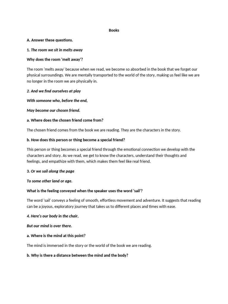 The Magic of Reading Books Explained | PDF | Mind | Feeling