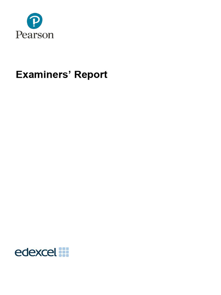 Examinerreport Paper2 June2017 | PDF | Computer File | Spreadsheet