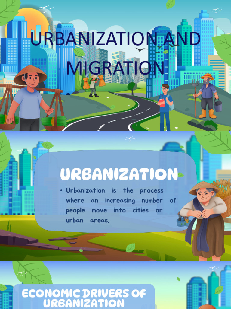 Urbanization and Migration Insights | PDF | Cost Of Living | Slum