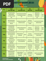 Menu Mess Iiit | PDF | Foods | Cooking