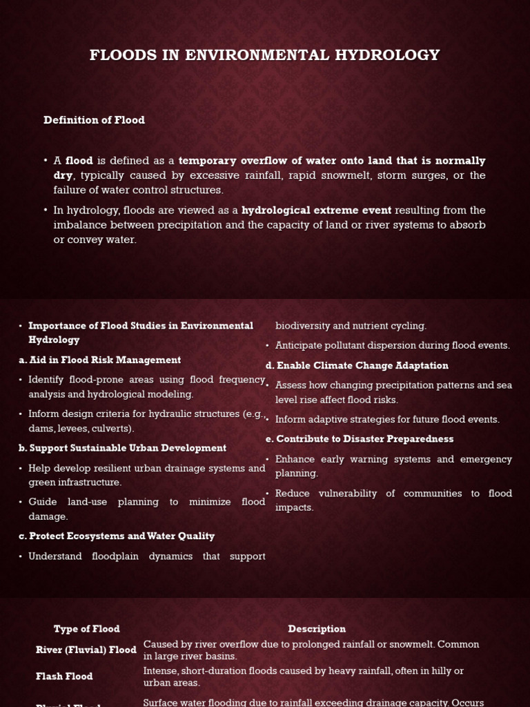 Module 3 Floods Cifucifuviducigifgivigici Pdf Flood Drought