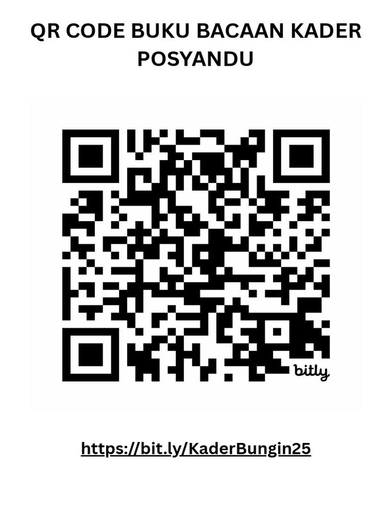 QR Code Buku Bacaan Kader Posyandu | PDF