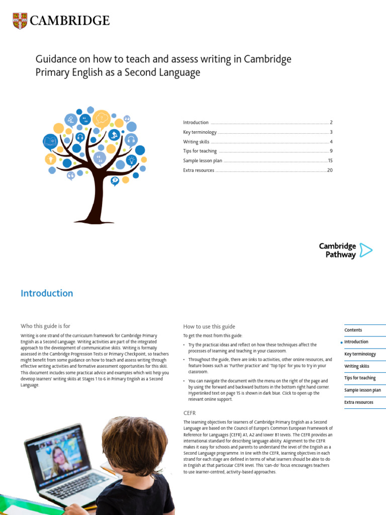 Teaching Writing in Cambridge ESL | PDF | English As A Second Or ...