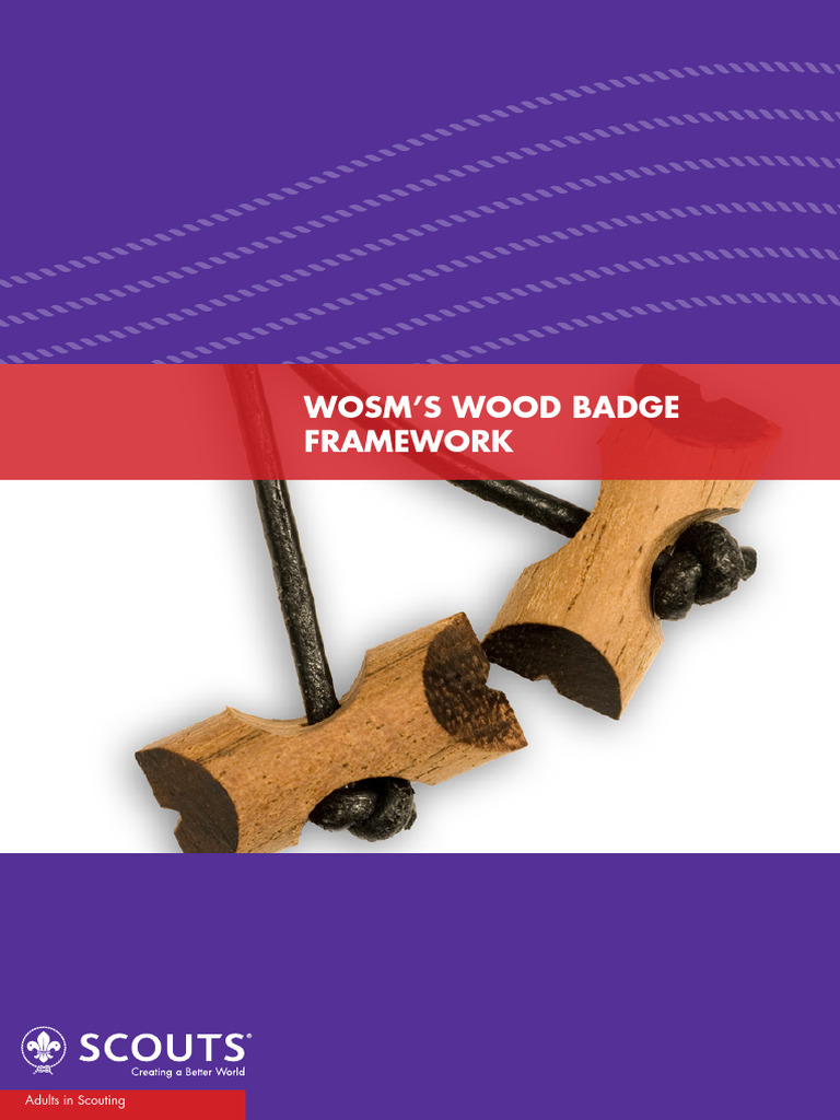 Dokumenti WOSM Wood Badge Framework | PDF | Scouting | Youth Movements