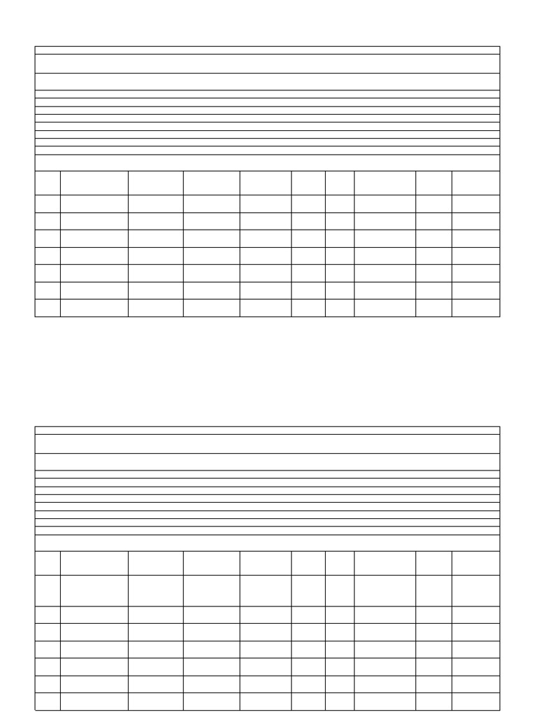 Document Checking Schedule for AE/OT | PDF