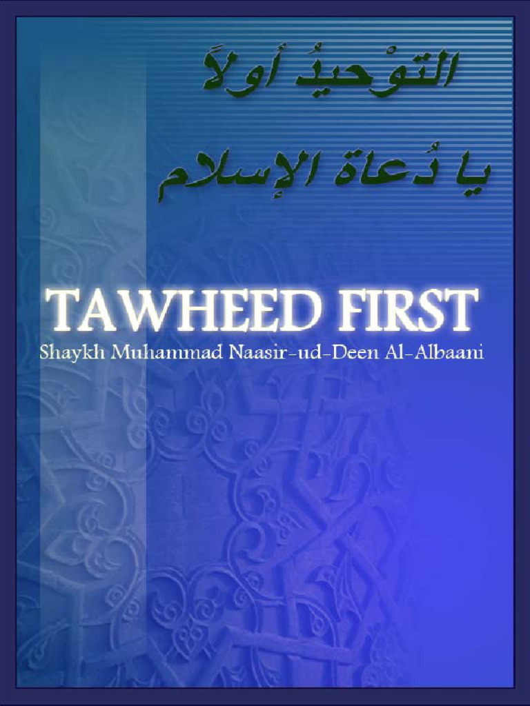 Tawheed: The Foundation of Islam | PDF | Prophets And Messengers In ...