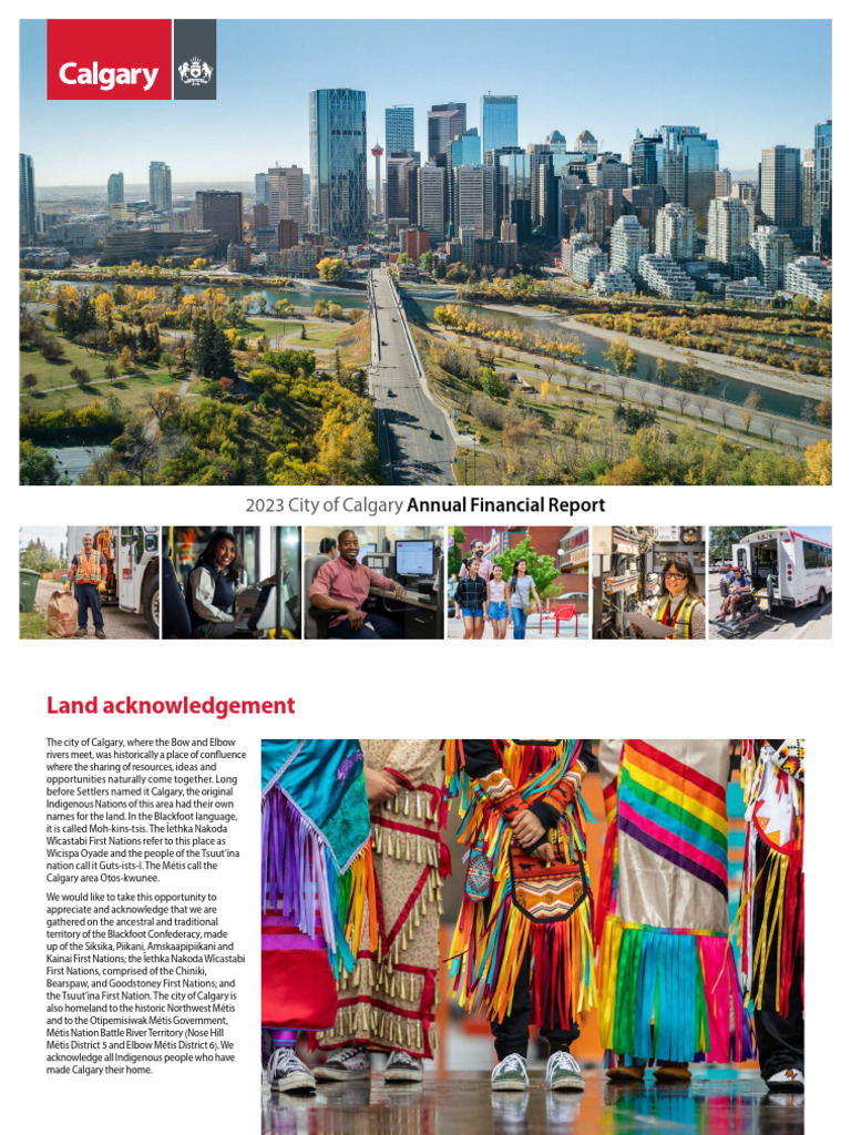 Finance 2023 Annual Report Calgary Canada | PDF | Expense | Budget