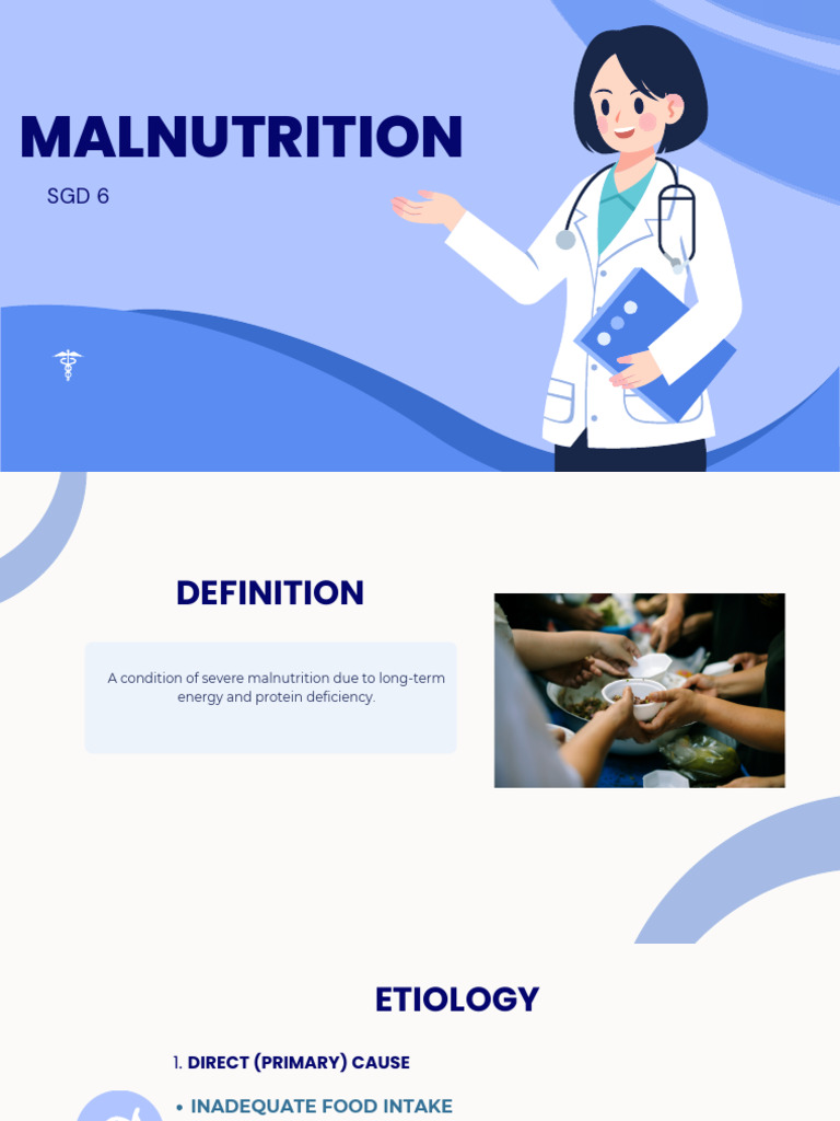 Understanding Malnutrition: Causes & Types | PDF | Malnutrition ...