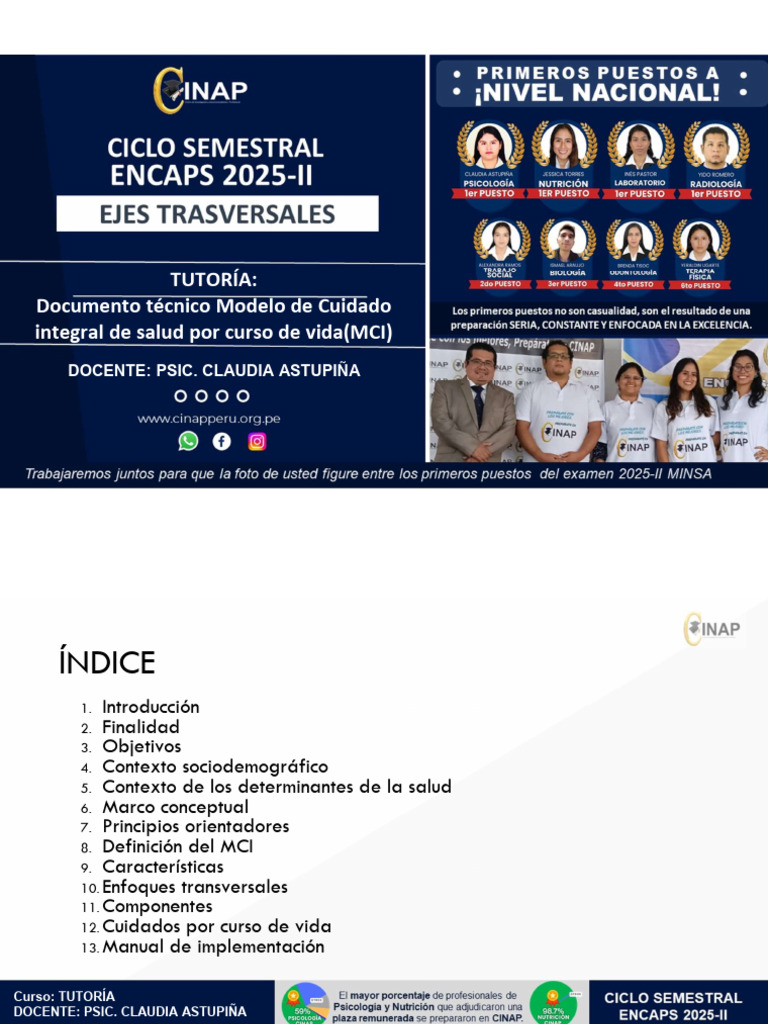 Modelo de Cuidado Integral de Salud | PDF | Adultos | Cuidado de la salud