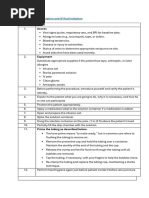 IV Infusion Procedure Checklist | PDF | Intravenous Therapy | Clinical ...
