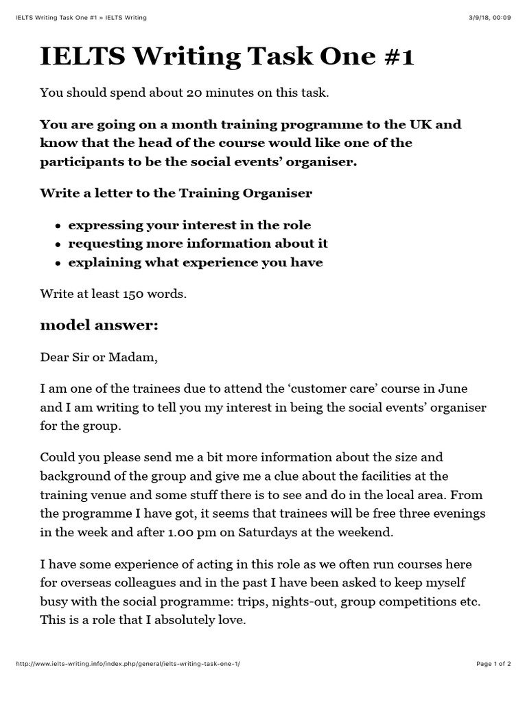 IELTS Writing Task: Letter Examples | PDF | Tobacco Smoking | Addiction