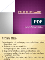Ethical Behavior