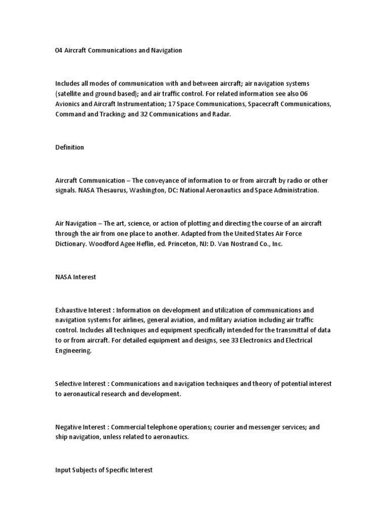 Aircraft Communication and Navigation Systems | PDF | Navigation | Radar