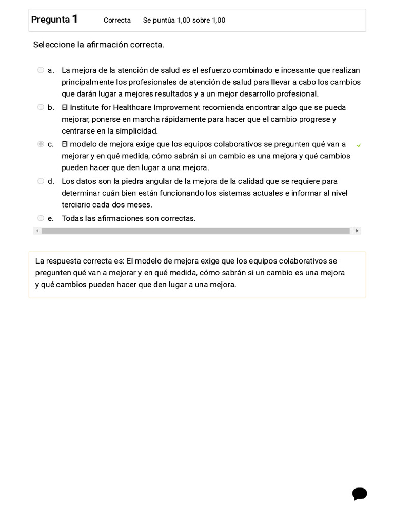Mejora de la Calidad en Atención de Salud | PDF | Cuidado de la salud ...