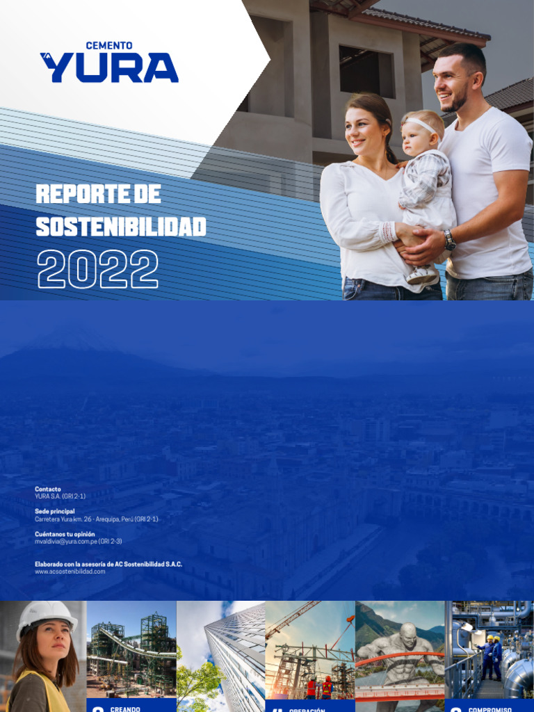 Reporte de Sostenibilidad Yura 2022 | PDF | Sustentabilidad | Calidad ...
