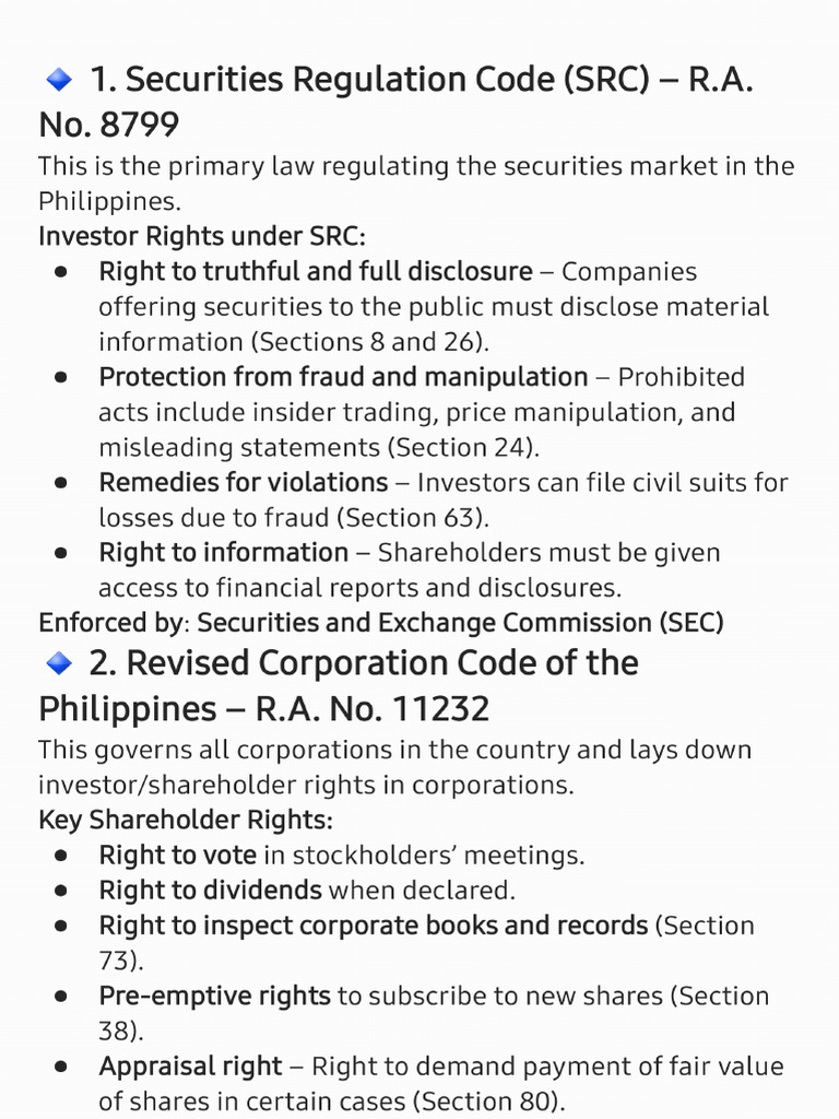SEC LAw | PDF