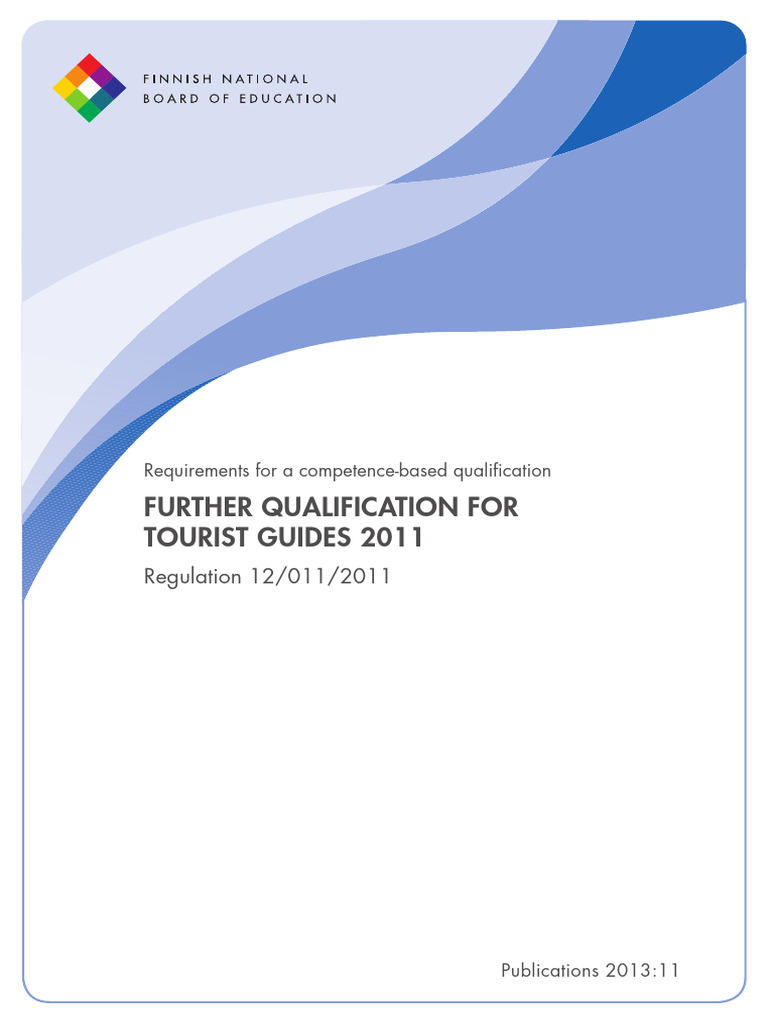 Further Qualification For Tourist Guides 2011 | PDF | Vocational ...
