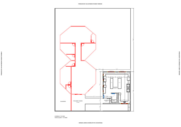 Kitchen and Circulation Area Layout | PDF